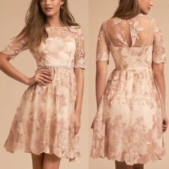 BHLDN Adrianna Papell Nadine Dress size 10 - Picture 1 of 16
